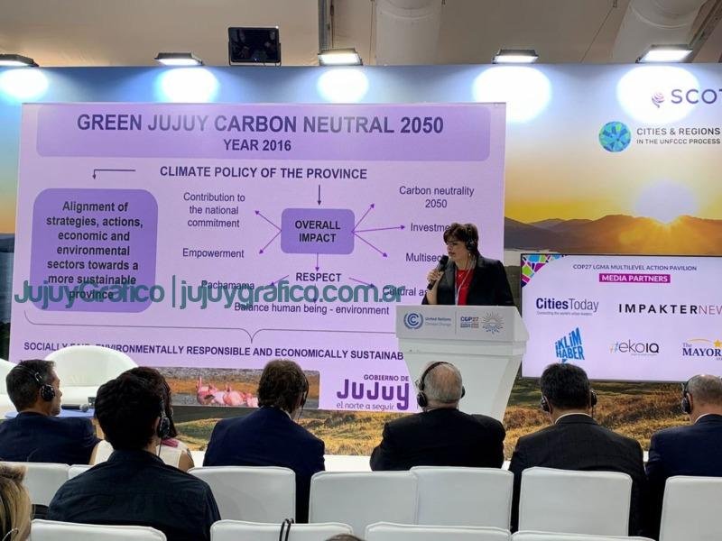 Zigarán en el COP 27: "El desafío ahora es que se efectivice el fondo para zonas afectadas por el cambio climático" 2 Zigaran en el COP27 1