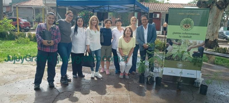 Comenzó una nueva temporada de plantación de árboles 2022/2023 en Libertador 2 Comenzo una nueva temporada de plantacion de arboles en Libertador 2