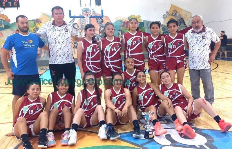 Jujuy subcampeona en basquetbol femenino categoria U15 del Campeonato Argentino 1