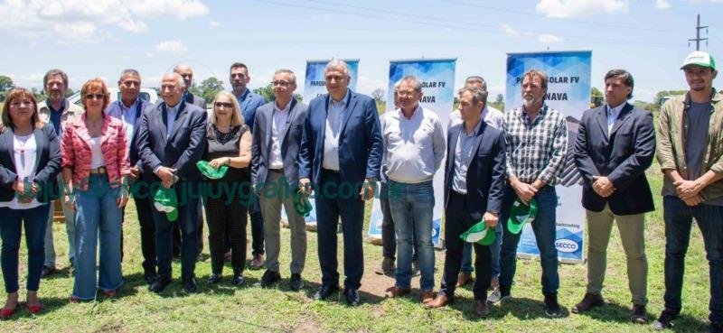 Morales puso en marcha la construccion del parque solar Cannava 4