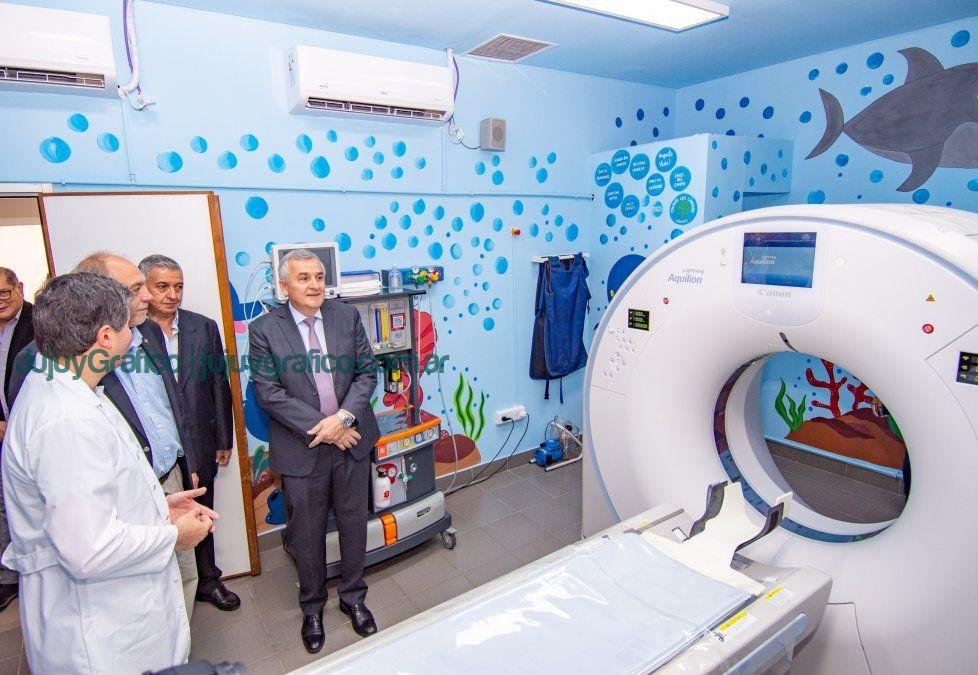 Nuevo tomógrafo en el hospital Materno Infantil 2 Nuevo tomografo en el hospital Materno Infantil 1