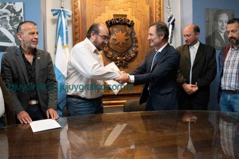 Palpalá distinguido por el “trabajo de fortalecimiento institucional” 3 Palpala distinguido por el trabajo de fortalecimiento institucional 1