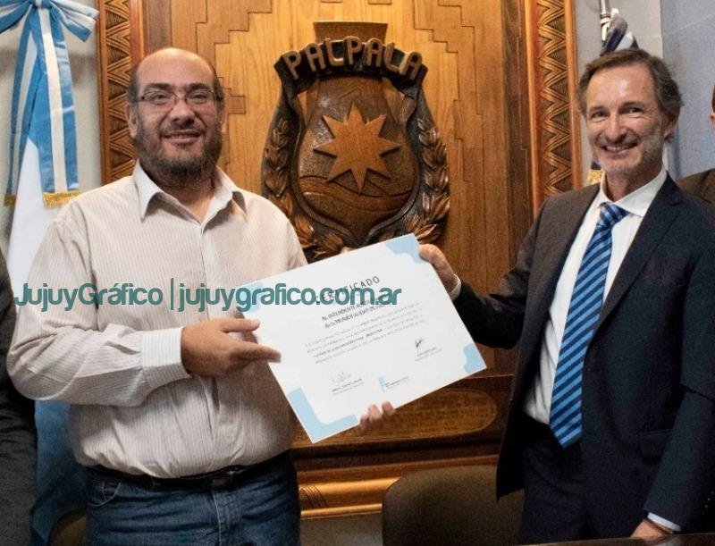 Palpalá distinguido por el “trabajo de fortalecimiento institucional” 5 Palpala distinguido por el trabajo de fortalecimiento institucional 2