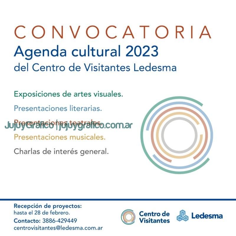 El Centro de Visitantes Ledesma invita a sumarse su agenda cultural 1
