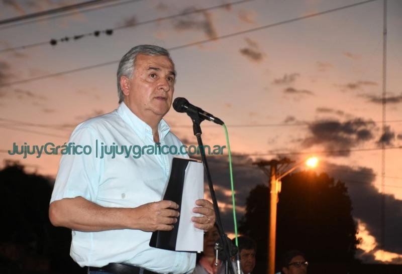 Morales inauguró obras en Fraile Pintado y Caimancito 2 Gerardo Morales inauguro obras publicas en Fraile Pintado y Caimancito 1