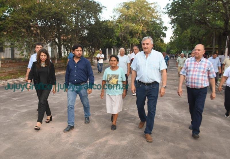 Morales inauguró obras en Fraile Pintado y Caimancito 3 Gerardo Morales inauguro obras publicas en Fraile Pintado y Caimancito 3