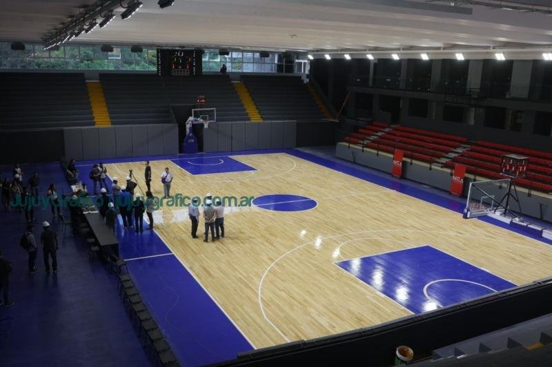 FIBA superviso el Estadio de la Federacion Jujena de Basquetbol 2