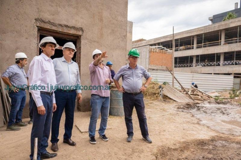 Gerardo Morales y Carlos Sadir recorrieron las obras del Centro Cultural Lola Mora y Cabildo Histórico 5 Gerardo Morales y Carlos Sadir recorrieron las obras del Centro Cultural Lola Mora y Cabildo Historico 1