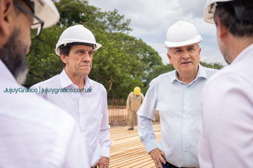 Gerardo Morales y Carlos Sadir recorrieron las obras del Centro Cultural Lola Mora y Cabildo Historico 3 Gerardo Morales y Carlos Sadir recorrieron las obras del Centro Cultural Lola Mora y Cabildo Historico 3