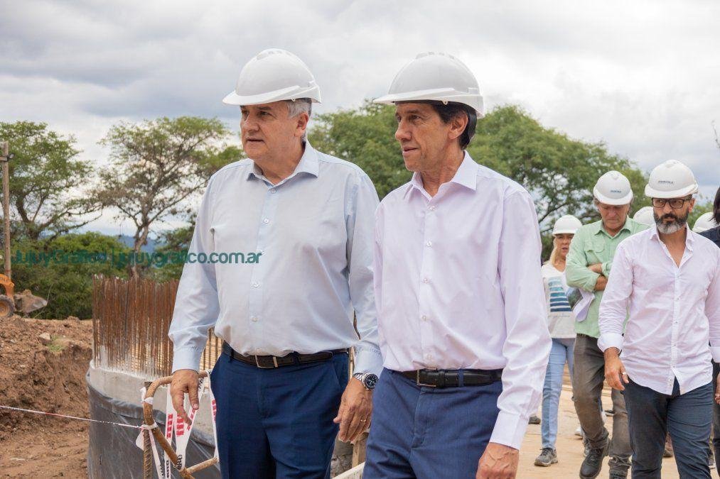 Gerardo Morales y Carlos Sadir recorrieron las obras del Centro Cultural Lola Mora y Cabildo Histórico 10 Gerardo Morales y Carlos Sadir recorrieron las obras del Centro Cultural Lola Mora y Cabildo Historico 5