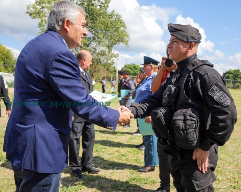 Morales inauguro la primera alcaidia del Servicio Penitenciario 1