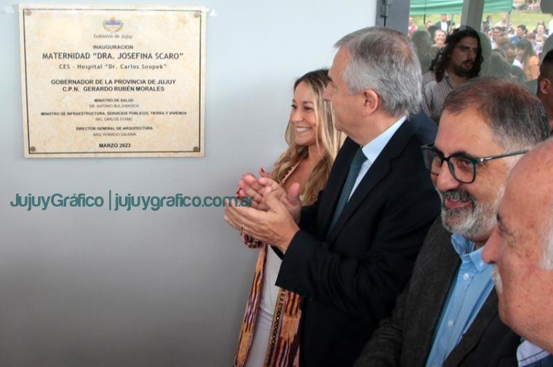 Se inauguró la Maternidad del Hospital Snopek de Alto Comedero 6 Se inauguro la Maternidad del Hospital Snopek de Alto Comedero 4