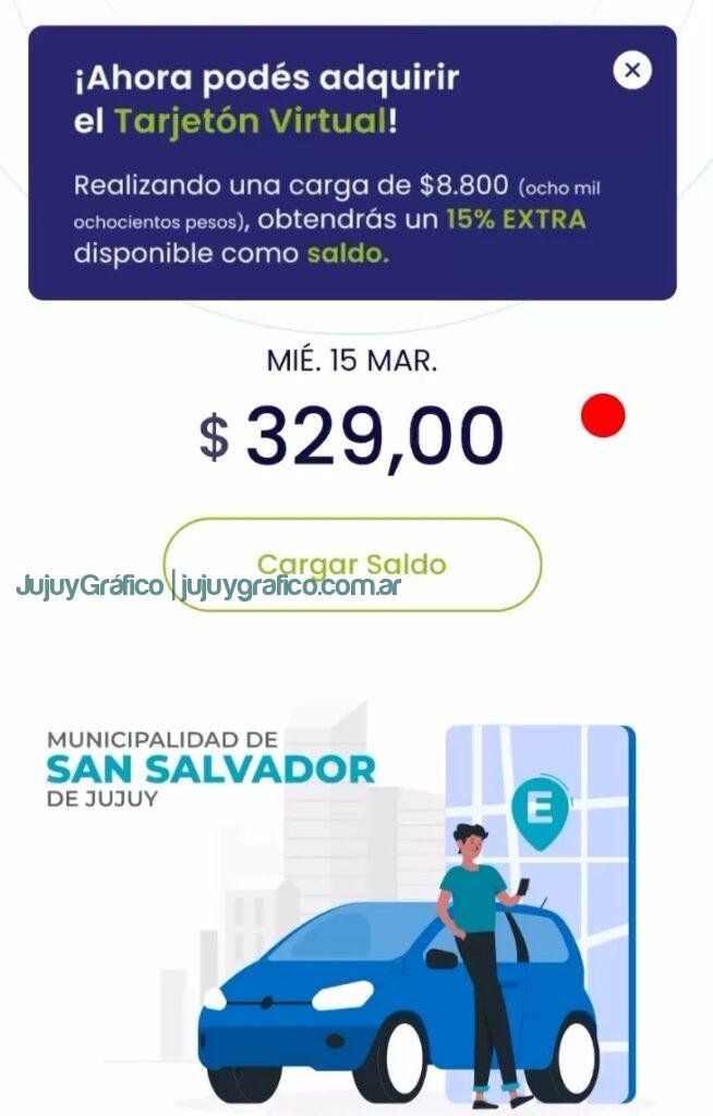 Vía Parking: implementación del Tarjetón Virtual 2 Via Parking el intendente Jorge anuncio la implementacion del Tarjeton Virtual 1