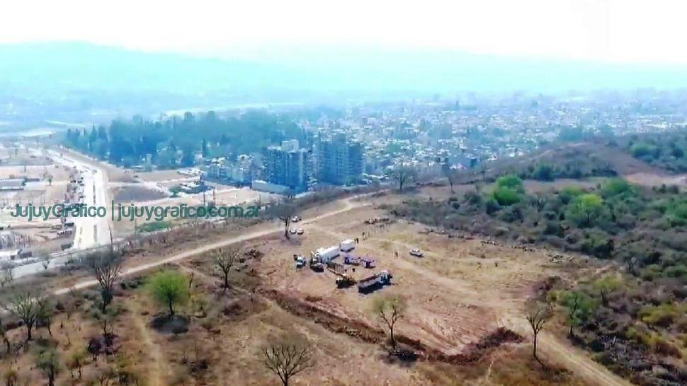 Avanzan las investigaciones en el sitio arqueologico hallado en Alto Padilla Ciudad Judicial 1