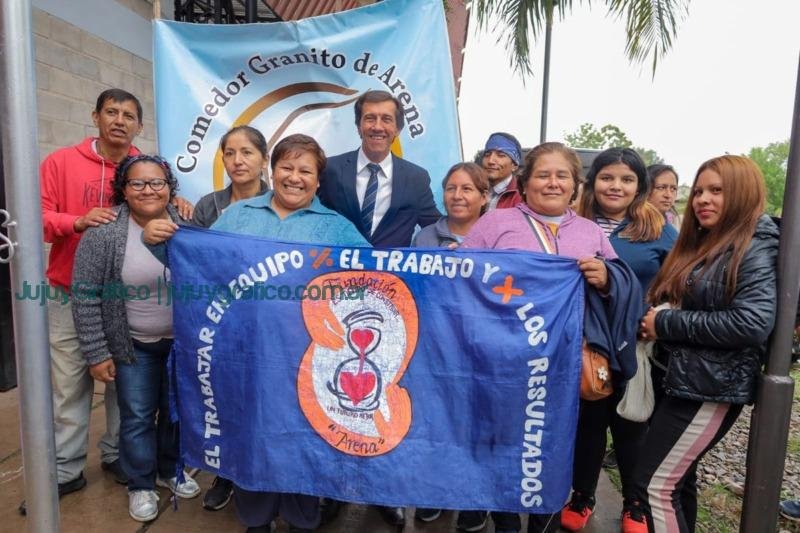 Funcionarios provinciales acompañaron a Raúl Jorge en Alto Comedero 3 Funcionarios provinciales acompanaron a Raul Jorge en Alto Comedero 2