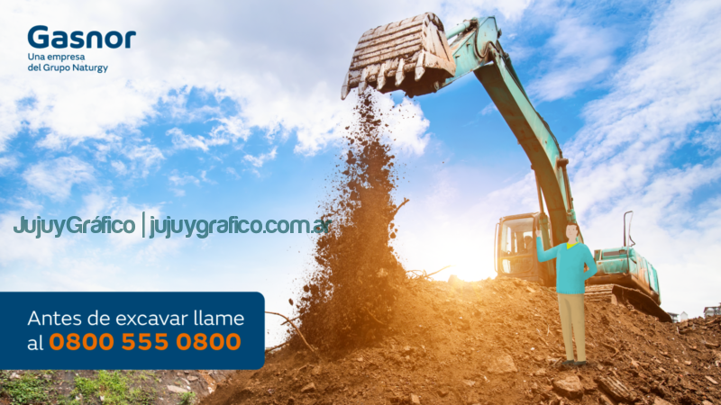 Gasnor Campaña Prevención de Daños Gasnor lanza campaña de prevención de accidentes de obras en vía pública