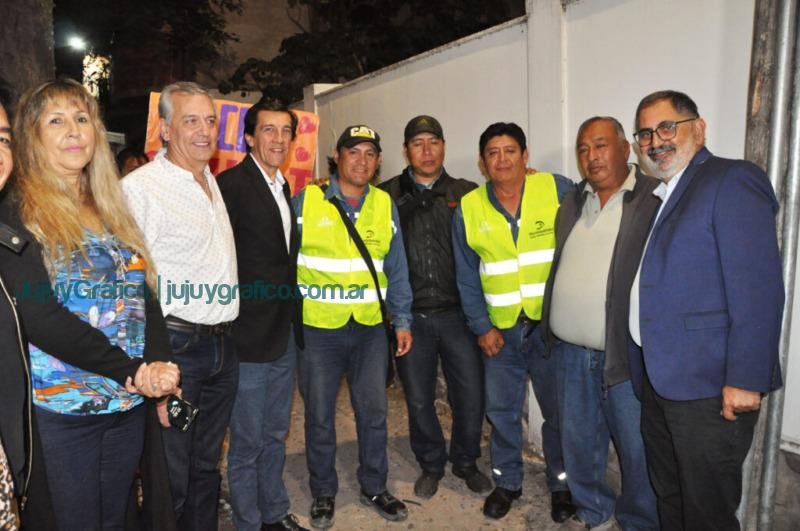 Raúl Jorge inauguro nuevos semaforos en barrio Chijra