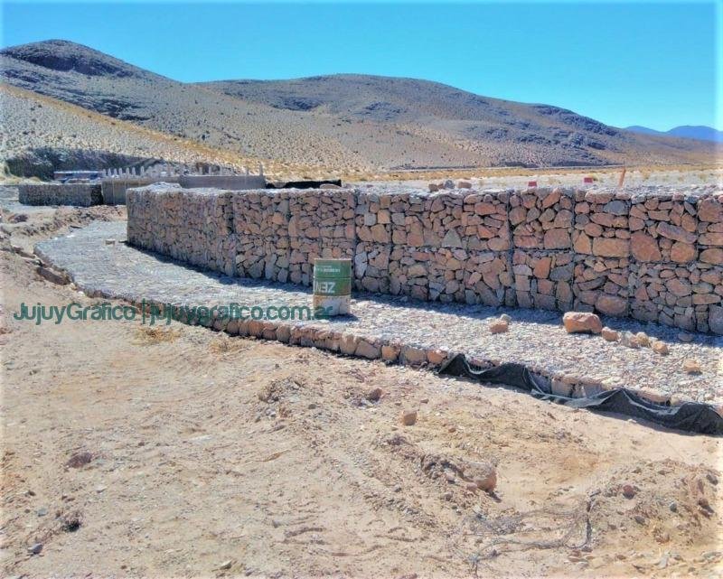 Avanzan las obras en RP 75, sobre río Las Burras 1 Avanzan las obras en RP 75, sobre río Las Burras 3