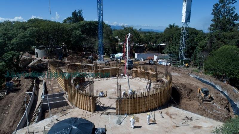 Centro Cultural Lola Mora obras, en un tercio de avance 3