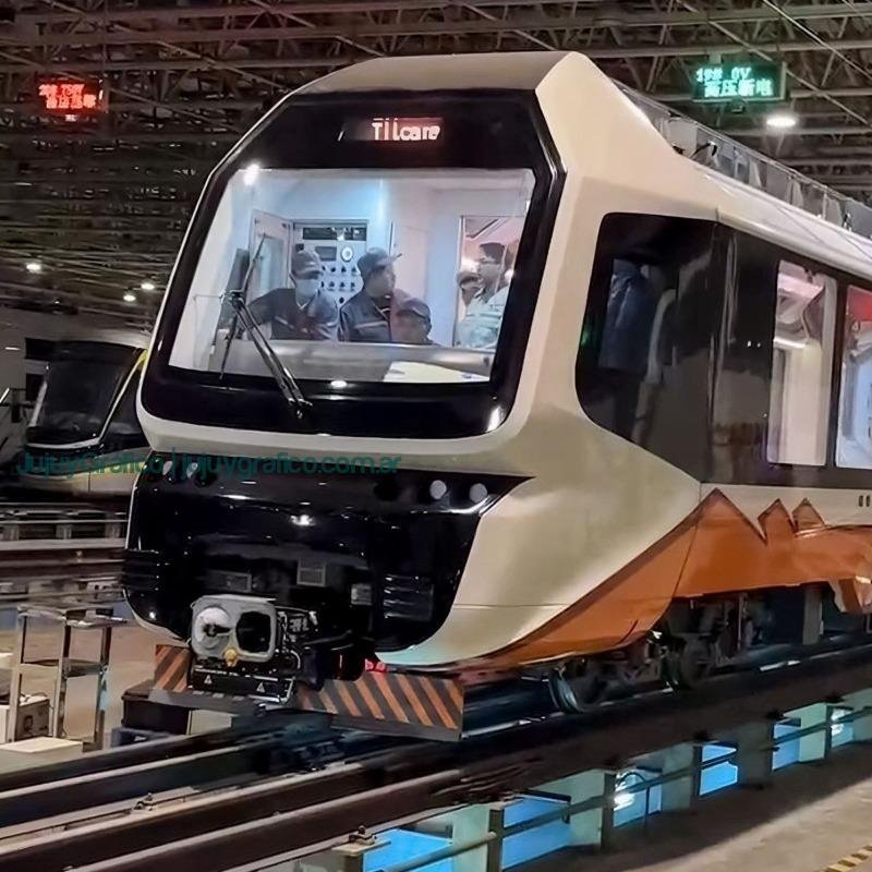 Gerardo Morales mostró el tren solar para Jujuy 1