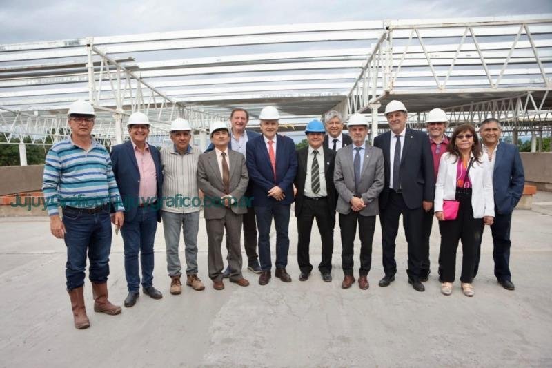 Gerardo Morales visitó obras del Hospital Regional de Libertador 1 Gerardo Morales visitó obras del Hospital Regional de Libertador 1