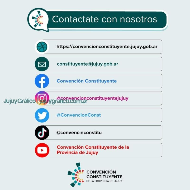La Convención Constituyente dispone de página web1