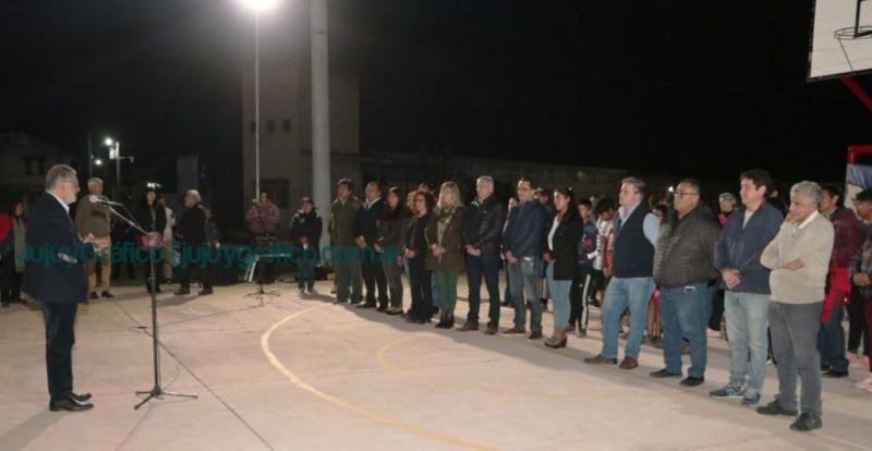 Nuevo polideportivo en barrio El Balcón de Alto Comedero 1