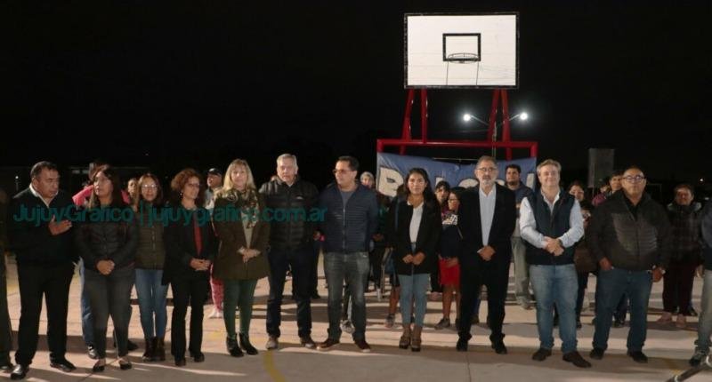 Nuevo polideportivo en barrio El Balcón de Alto Comedero 1 Nuevo polideportivo en barrio El Balcón de Alto Comedero 2
