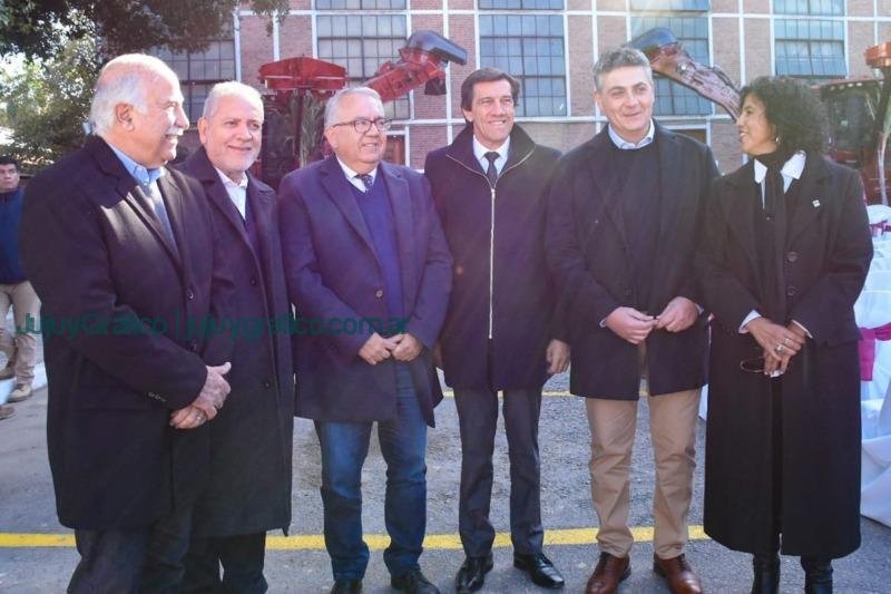 Sadir en el acto de inicio de la 141° zafra del ingenio La Esperanza 2