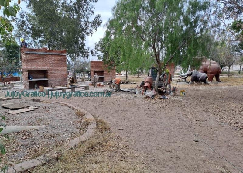 Avanzan obras para el parque urbano en Barrio Tupac Amaru 3