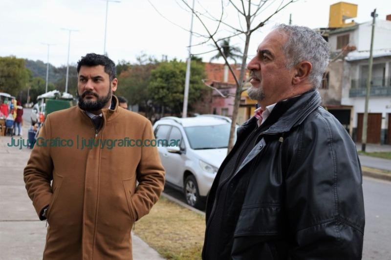 Bouhid y Jorge en las instalaciones del futuro hospital de mascotas 6 Bouhid y Jorge en las instalaciones del futuro hospital de mascotas 6