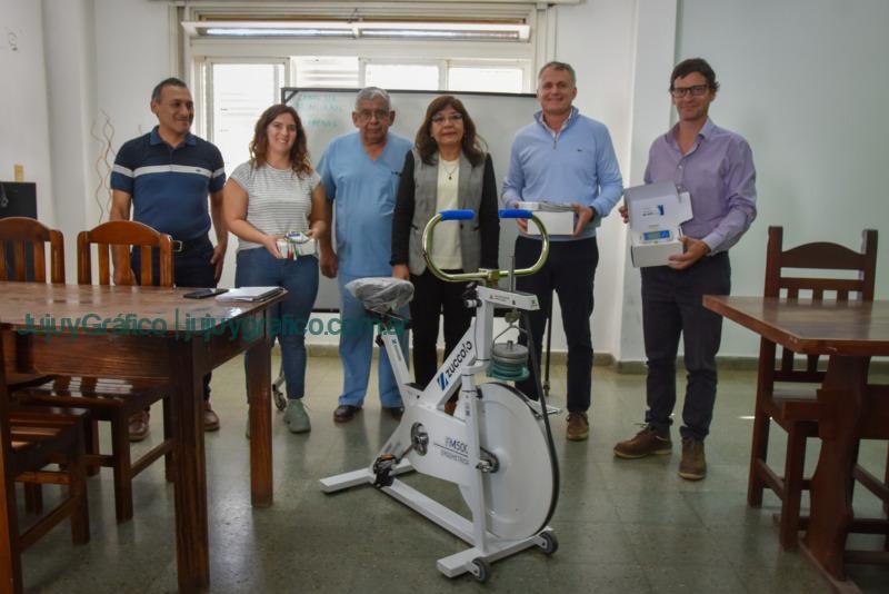 Ledesma entregó al Hospital Orías equipamientos para Cardiología 2