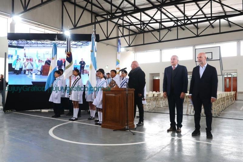Morales y Rodríguez Larreta inauguraron 5 edificios educativos construidos con la energía de la Puna 4 Morales y Rodríguez Larreta inauguraron cinco edificios educativos construidos con la energía de la Puna 6