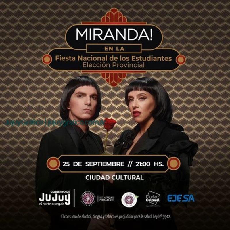 Show de la banda Miranda en cierre de Elección de Reina de la FNE 2