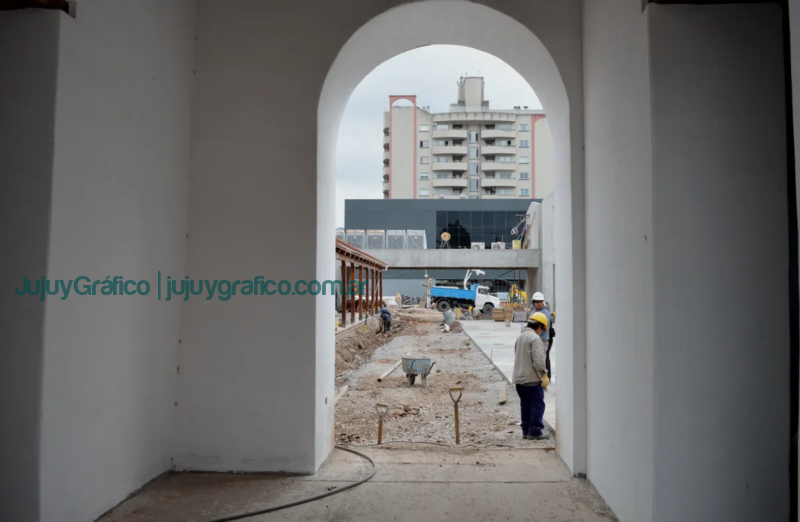 Avanzan con éxito las obras en el Cabildo de Jujuy 3
