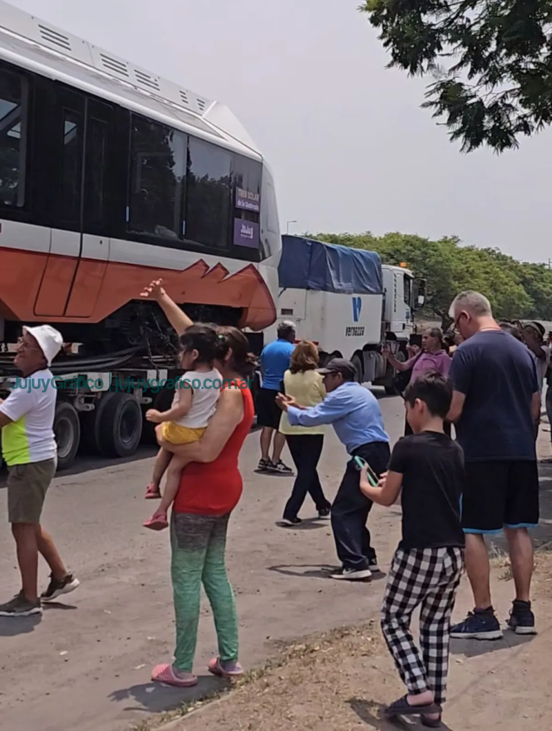 Tren de la Quebrada. duplas solares arribaron a Jujuy con gran expectativa 2