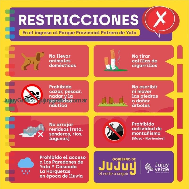 Recomendaciones para visitar el Parque Provincial Potrero de Yala 3 Recomendaciones para visitar el Parque Provincial Potrero de Yala 3