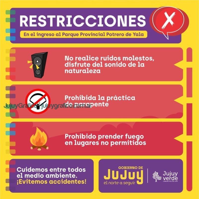 Recomendaciones para visitar el Parque Provincial Potrero de Yala 4 Recomendaciones para visitar el Parque Provincial Potrero de Yala 4