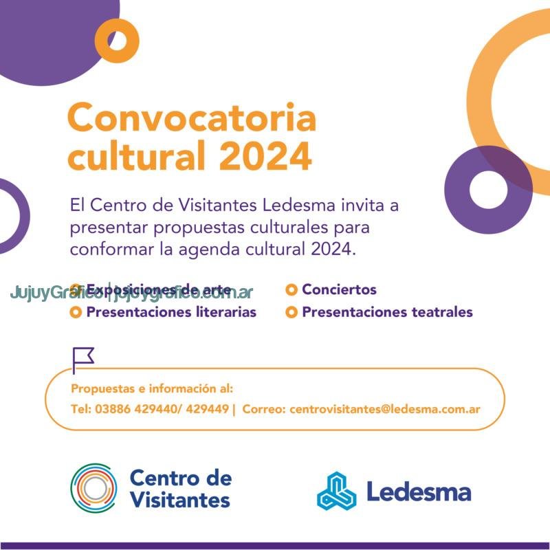Convocatoria para Proyectos Culturales 2024 en Libertador General San Martín 5 Convocatoria para Proyectos Culturales 2024 en Libertador General San Martín 5