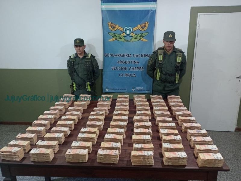 Gendarmería interceptó traslado desde Jujuy de más de 38 millones de pesos en efectivo 4