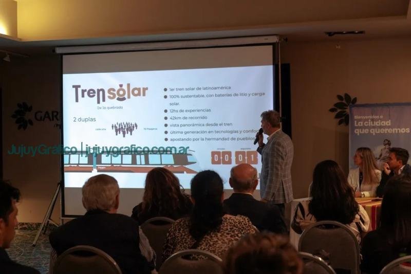 Jujuy reveló en Tucumán y Salta el Tren Solar de la Quebrada 1