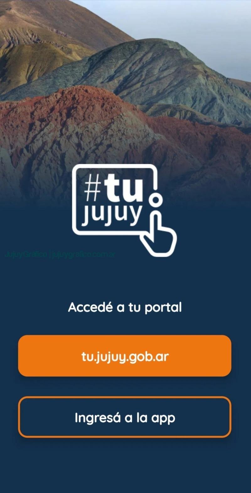 Presentación de la Aplicación Móvil #tujujuy, Modernización de los Servicios Estatales 1