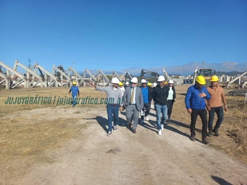 Avanzan las obras de la Ciudad Deportiva en Alto Comedero 2