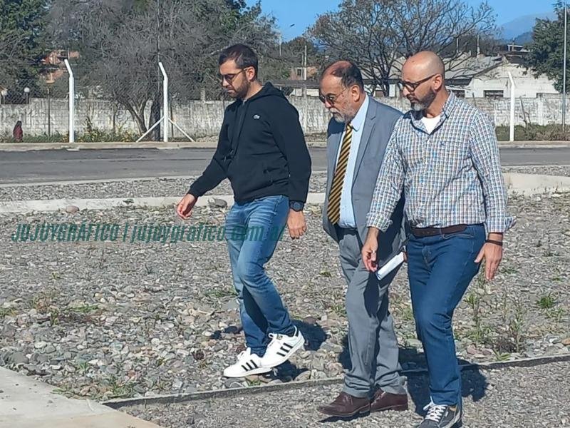 Avanzan las obras de la Ciudad Deportiva en Alto Comedero 3 Avanzan las obras de la Ciudad Deportiva en Alto Comedero 3