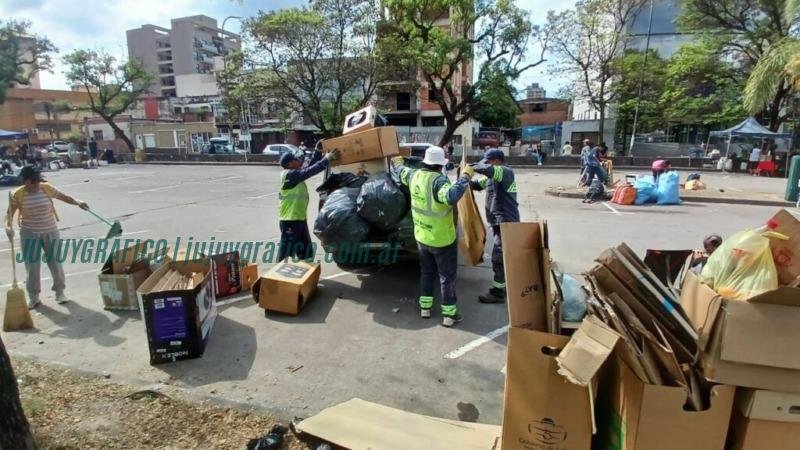 Mugre y vandalismo, el legado del Encuentro de Mujeres y Disidencias en San Salvador de Jujuy 17