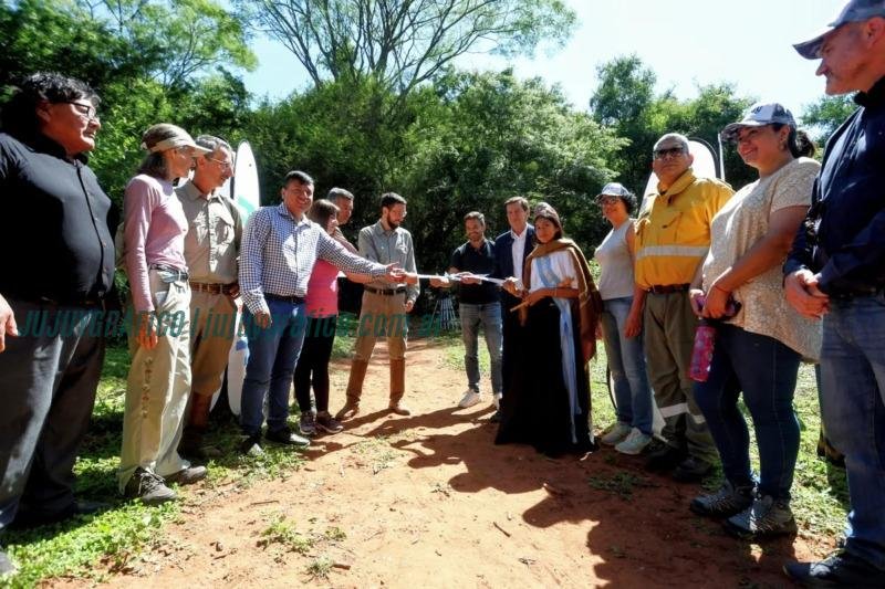 Inauguración del “Sendero del Mangrullo” en la Reserva Natural Las Lancitas 2
