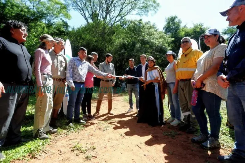 Inauguración del “Sendero del Mangrullo” en la Reserva Natural Las Lancitas 2 Inauguración del “Sendero del Mangrullo” en la Reserva Natural Las Lancitas 2
