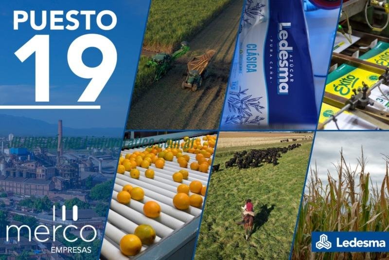 Ledesma escala al puesto 19 en el Ranking Merco de Reputación Corporativa