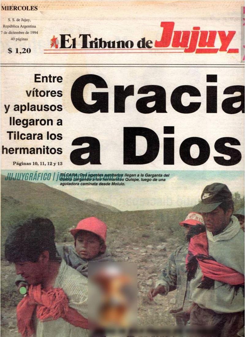 Hermanos Quispe 14 días perdidos en los valles Altos de Tilcara y su increíble historia de supervivencia 1 Hermanos Quispe 14 días perdidos en los valles Altos de Tilcara y su increíble historia de supervivencia 1