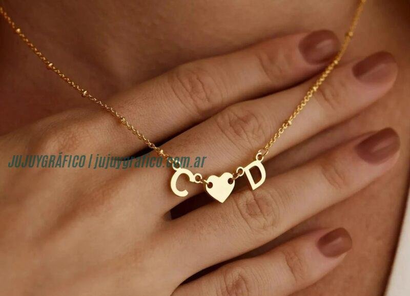 Collares con iniciales, Un toque de estilo y sentimiento 10 Collares con iniciales, Un toque de estilo y sentimiento 10